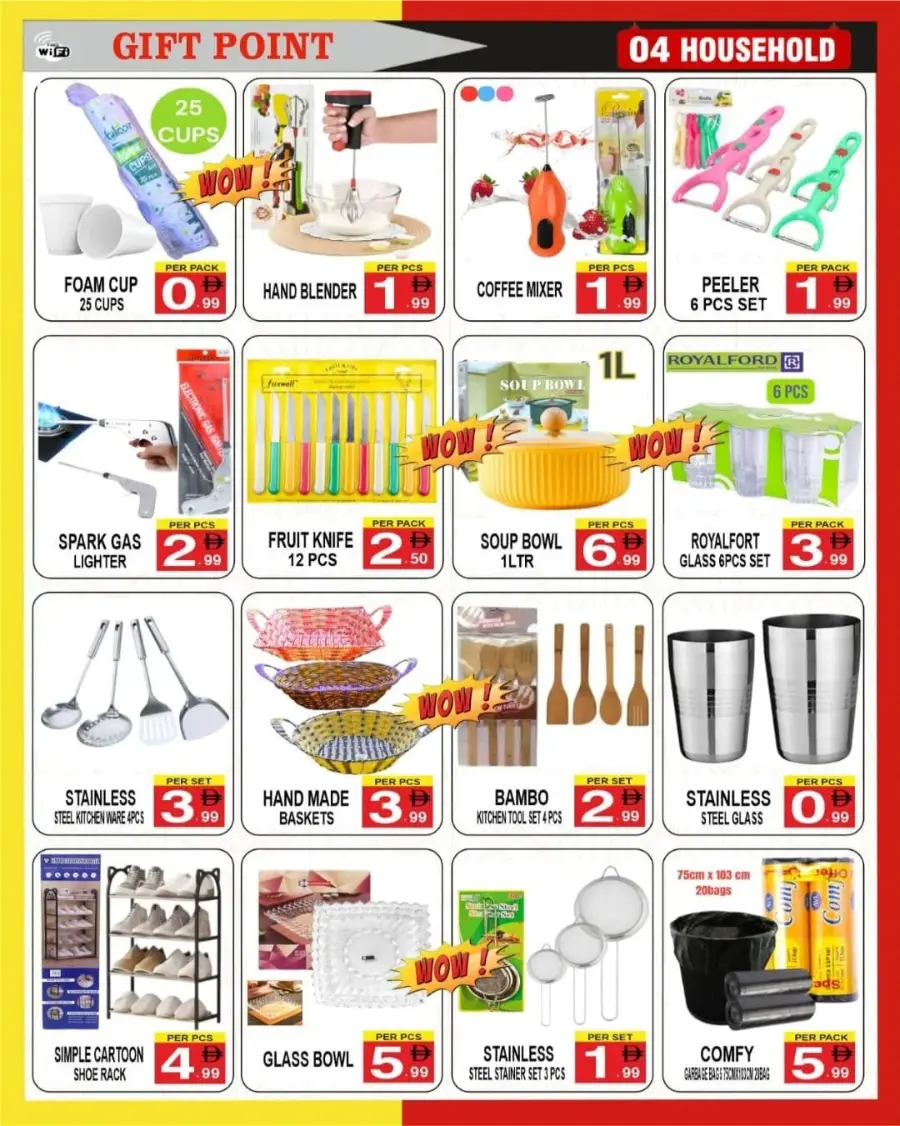 Below 10 Deals In Gift Point Department Store Dubai