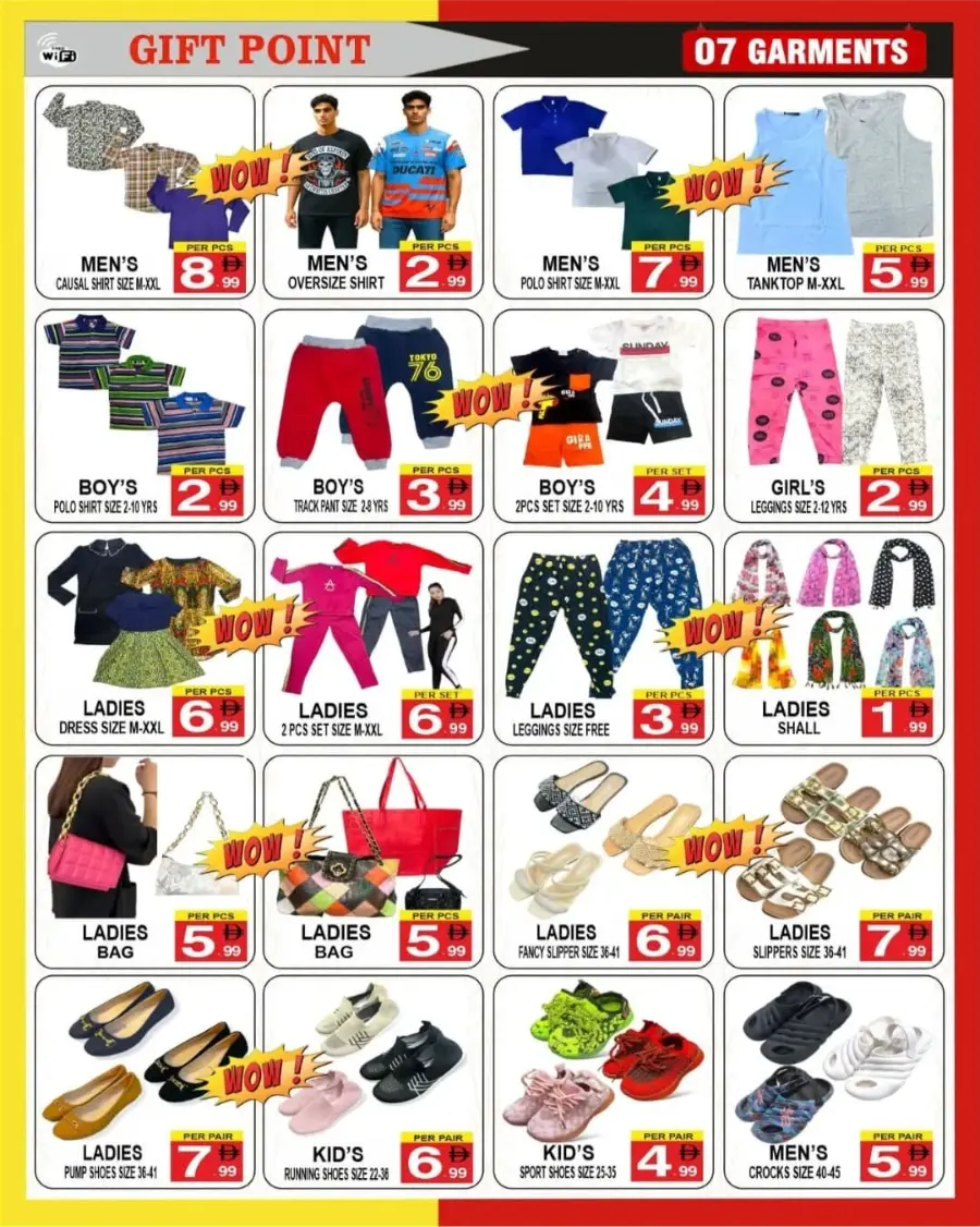 Below 10 Deals In Gift Point Department Store Dubai