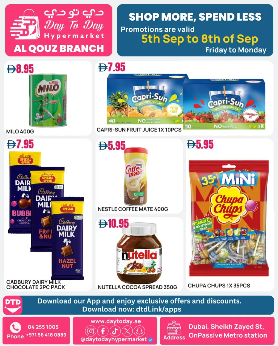 Shop More, Spend Less! In Day To Day Hypermarket Dubai