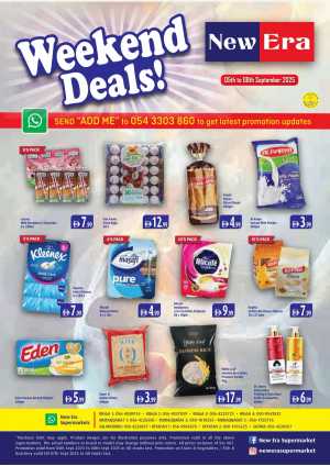 Weekend Deals In New Era Supermarket Dubai