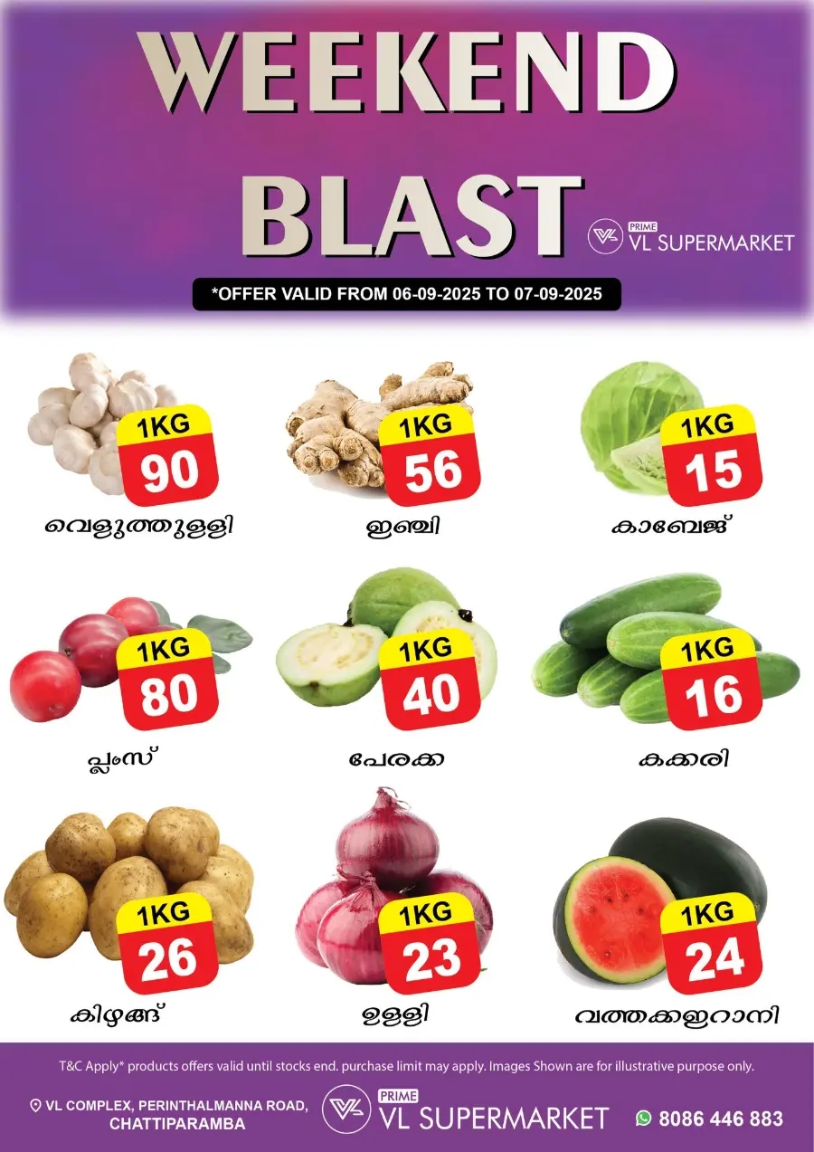 Weekend Blast In VL Supermarket Malappuram