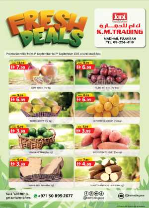 Fresh Deals In K.M Trading Fujairah