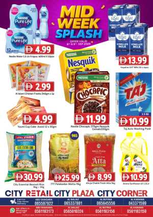 Midweek splash In City Retail Dubai,Sharjah / Ajman