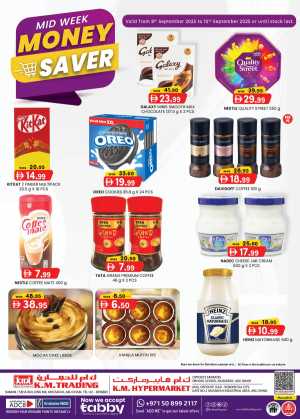 Mid Week Money Saver In K.M Trading Abu Dhabi