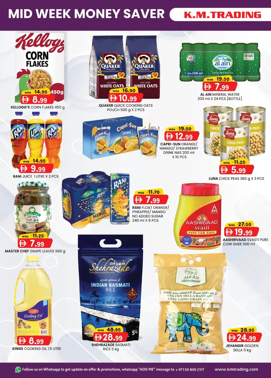 Mid Week Money Saver In K.M Trading Abu Dhabi