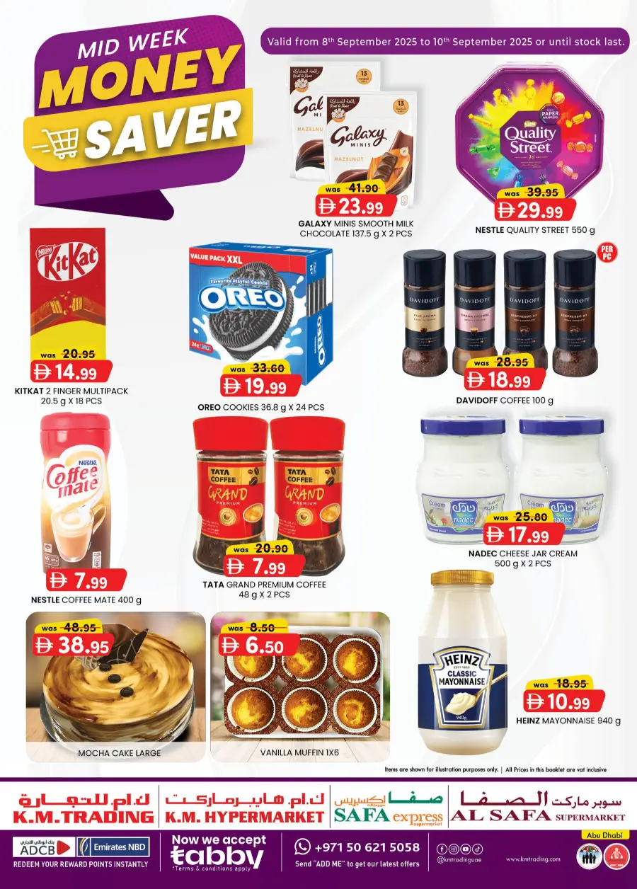 Mid Week Money Saver In K.M Trading Abu Dhabi