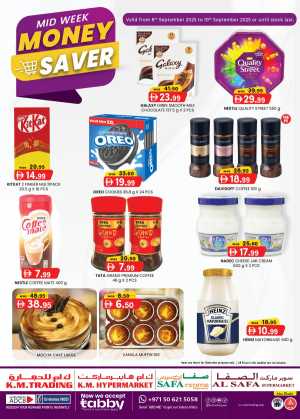 Mid Week Money Saver In K.M Trading Abu Dhabi