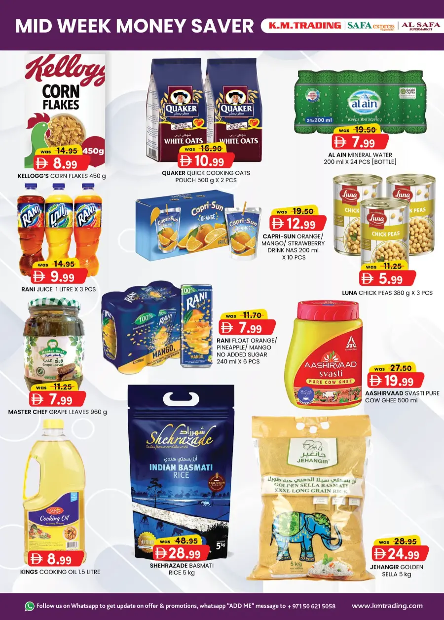 Mid Week Money Saver In K.M Trading Abu Dhabi