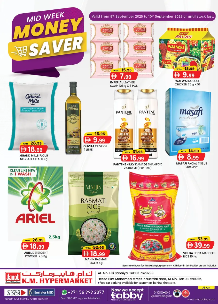 Mid Week Money Saver In K.M Trading Al Ain