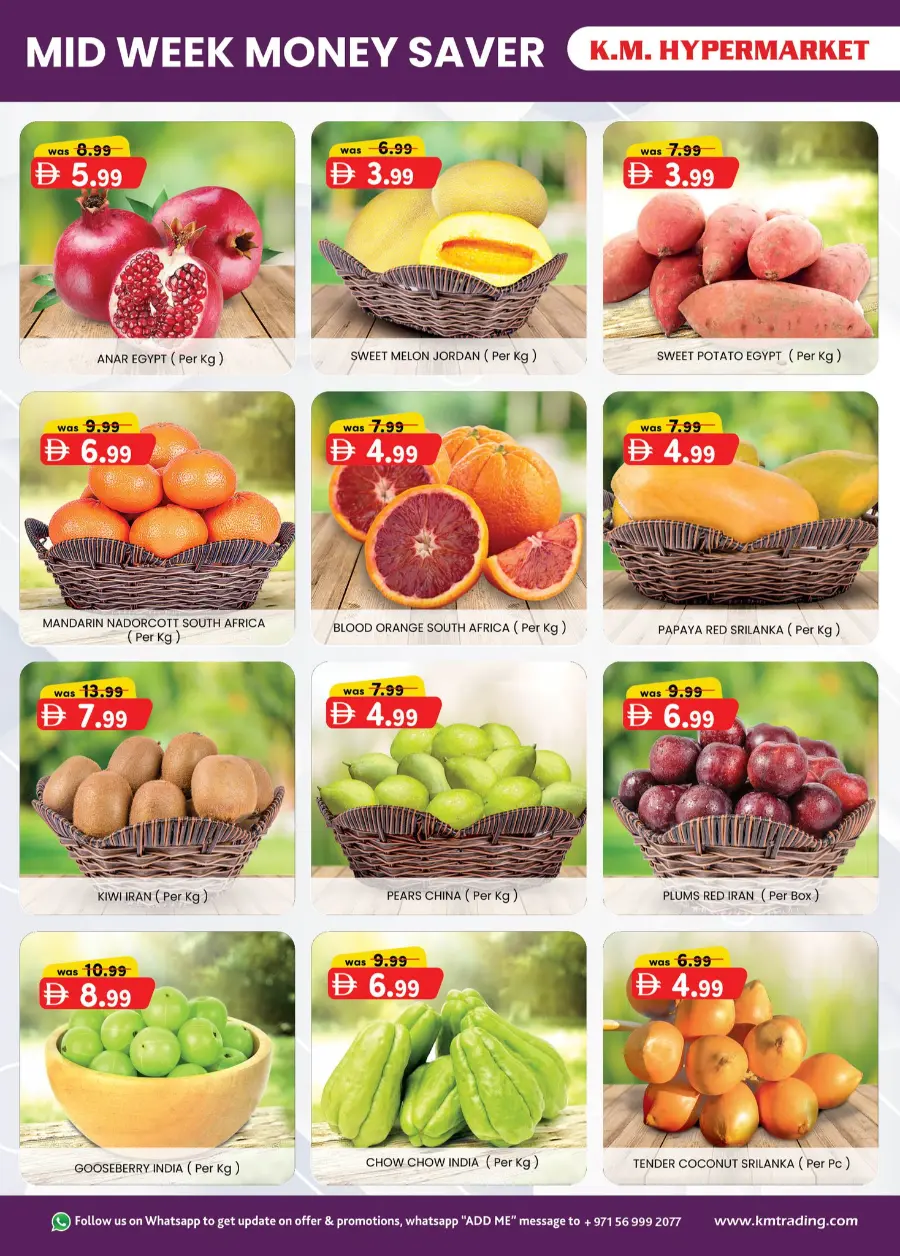 Mid Week Money Saver In K.M Trading Al Ain