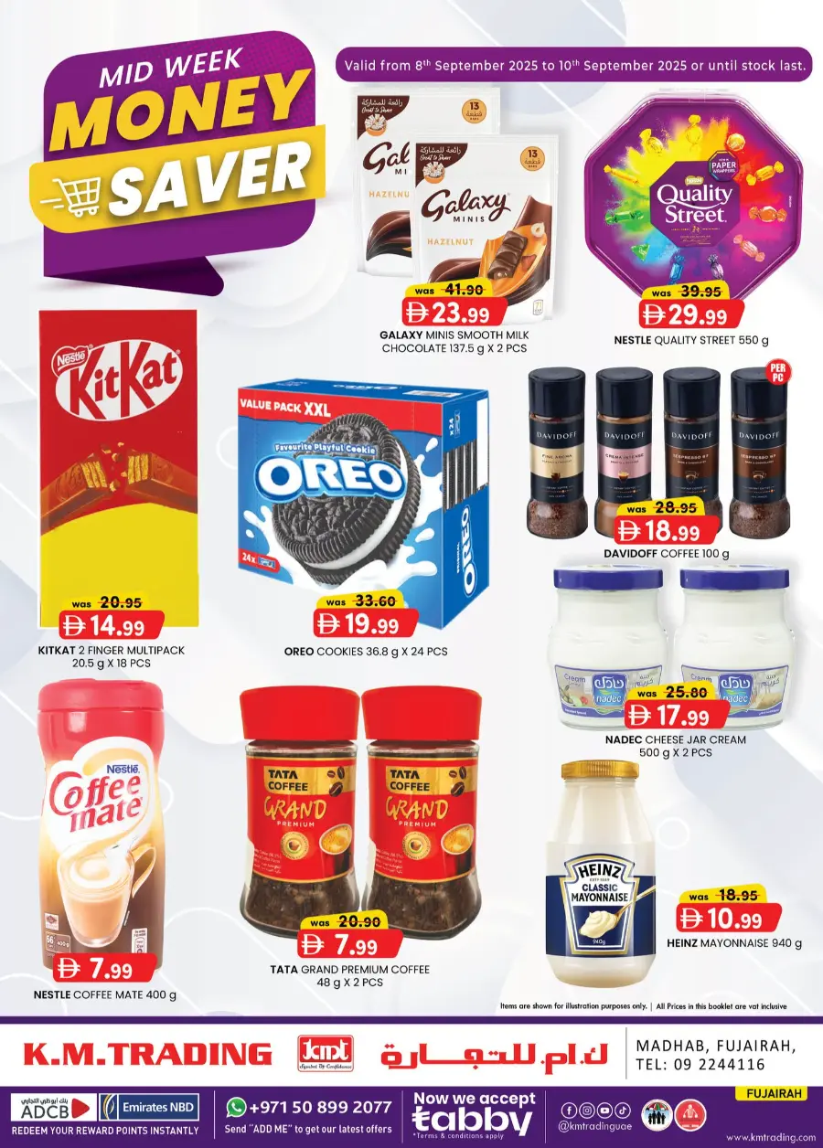 Mid Week Money Saver In K.M Trading Fujairah