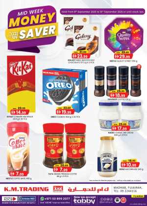 Mid Week Money Saver In K.M Trading Fujairah