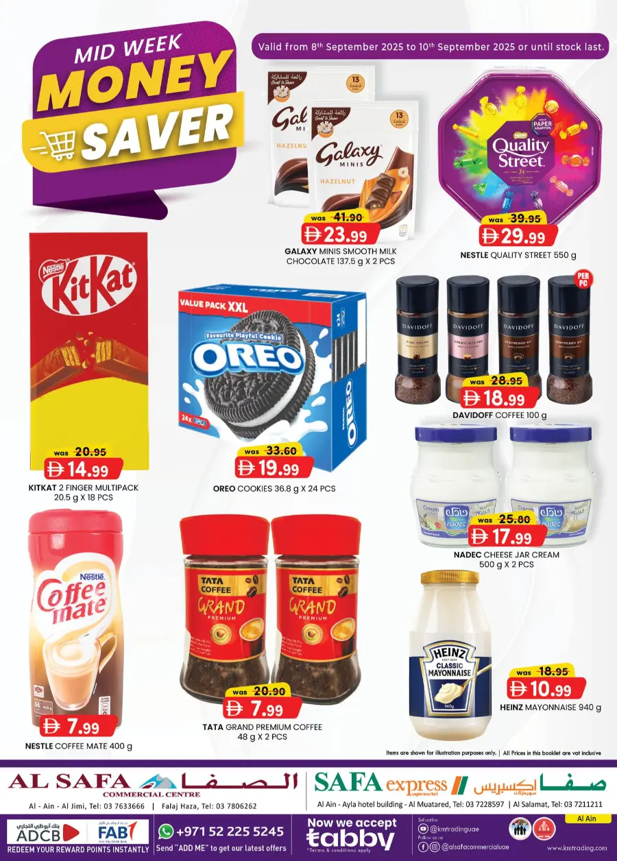 Mid Week Money Saver In SAFA Express Supermarket Al Ain