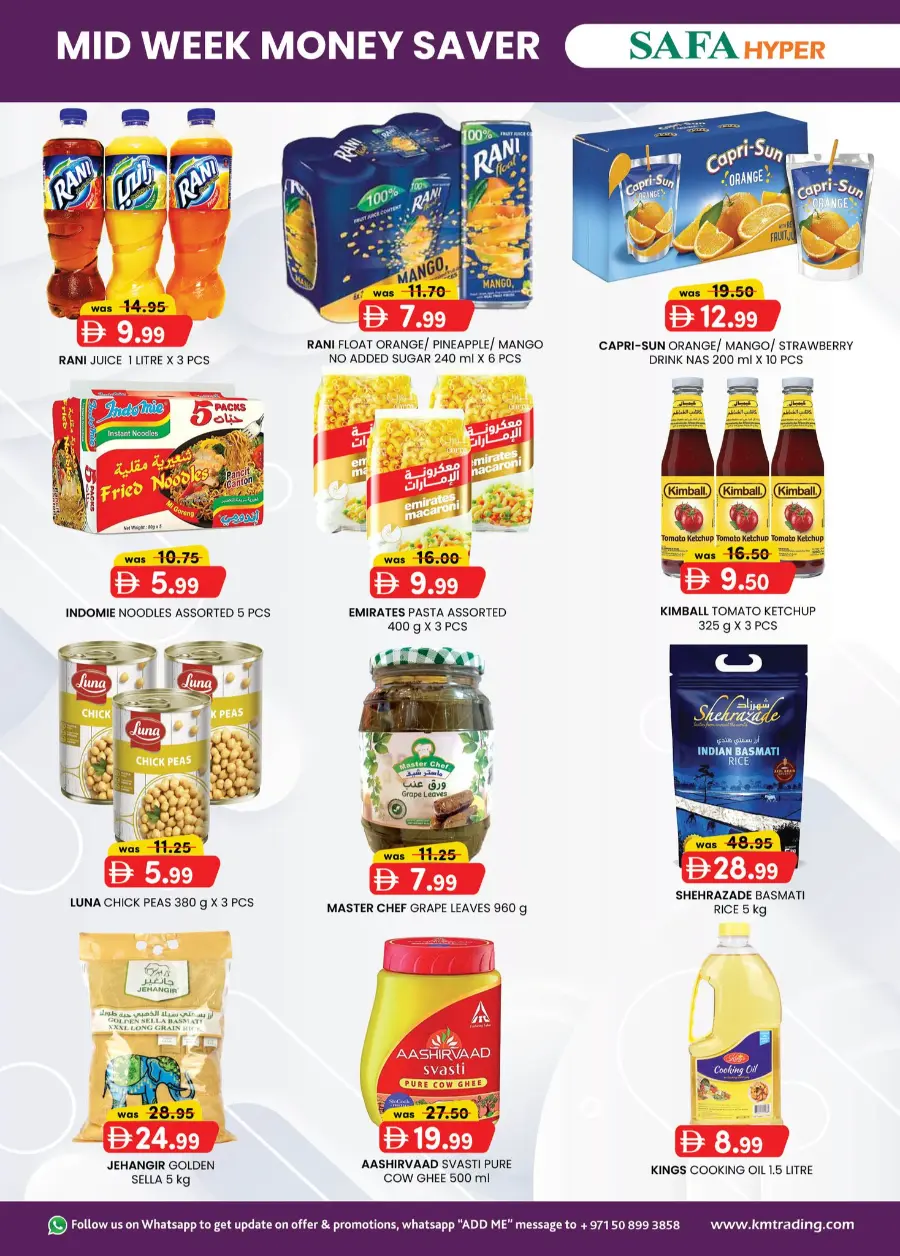 Mid Week Money Saver In SAFA Express Supermarket Al Ain