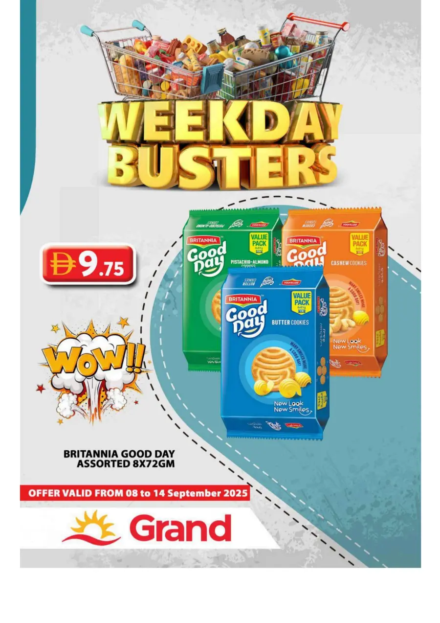 Weekday Busters In Grand Hypermarket Sharjah / Ajman