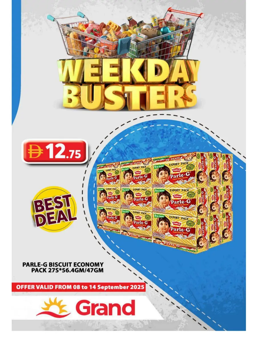 Weekday Busters In Grand Hypermarket Sharjah / Ajman