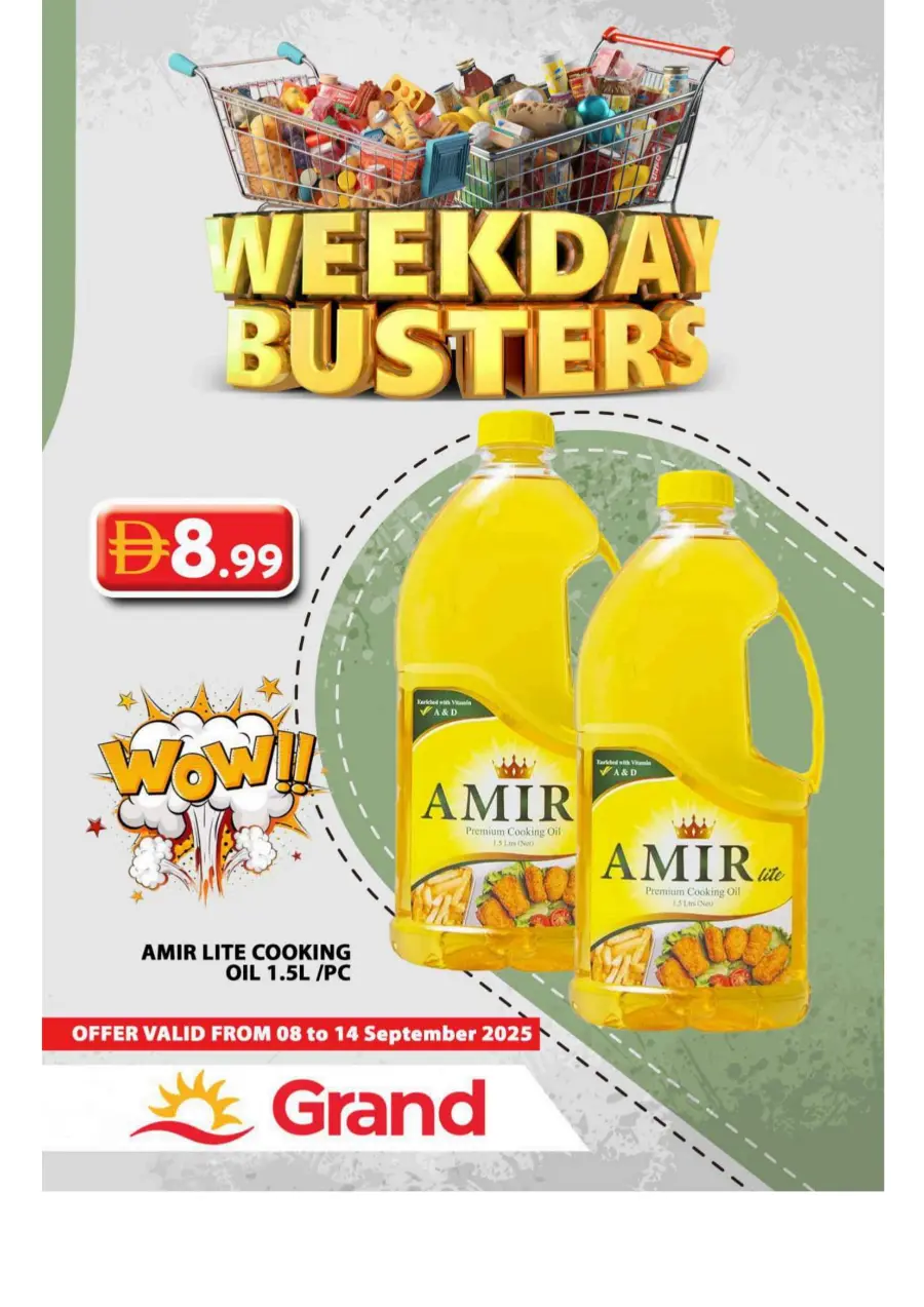 Weekday Busters In Grand Hypermarket Sharjah / Ajman