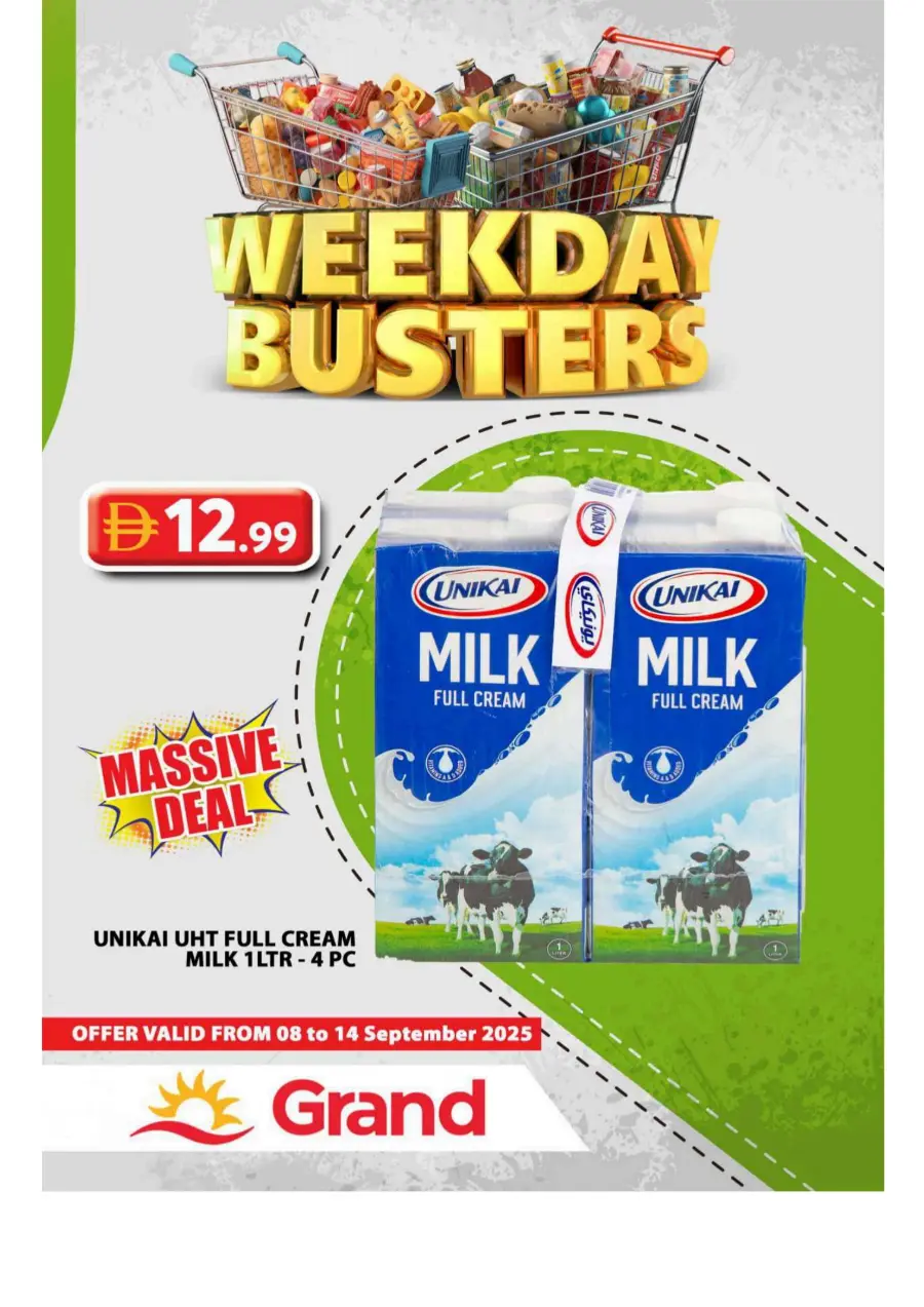 Weekday Busters In Grand Hypermarket Sharjah / Ajman