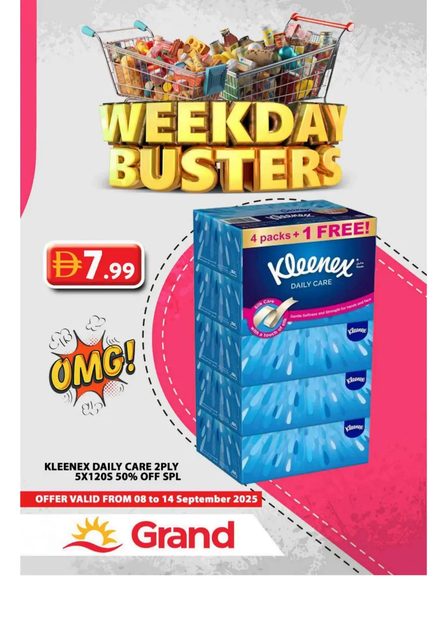 Weekday Busters In Grand Hypermarket Sharjah / Ajman