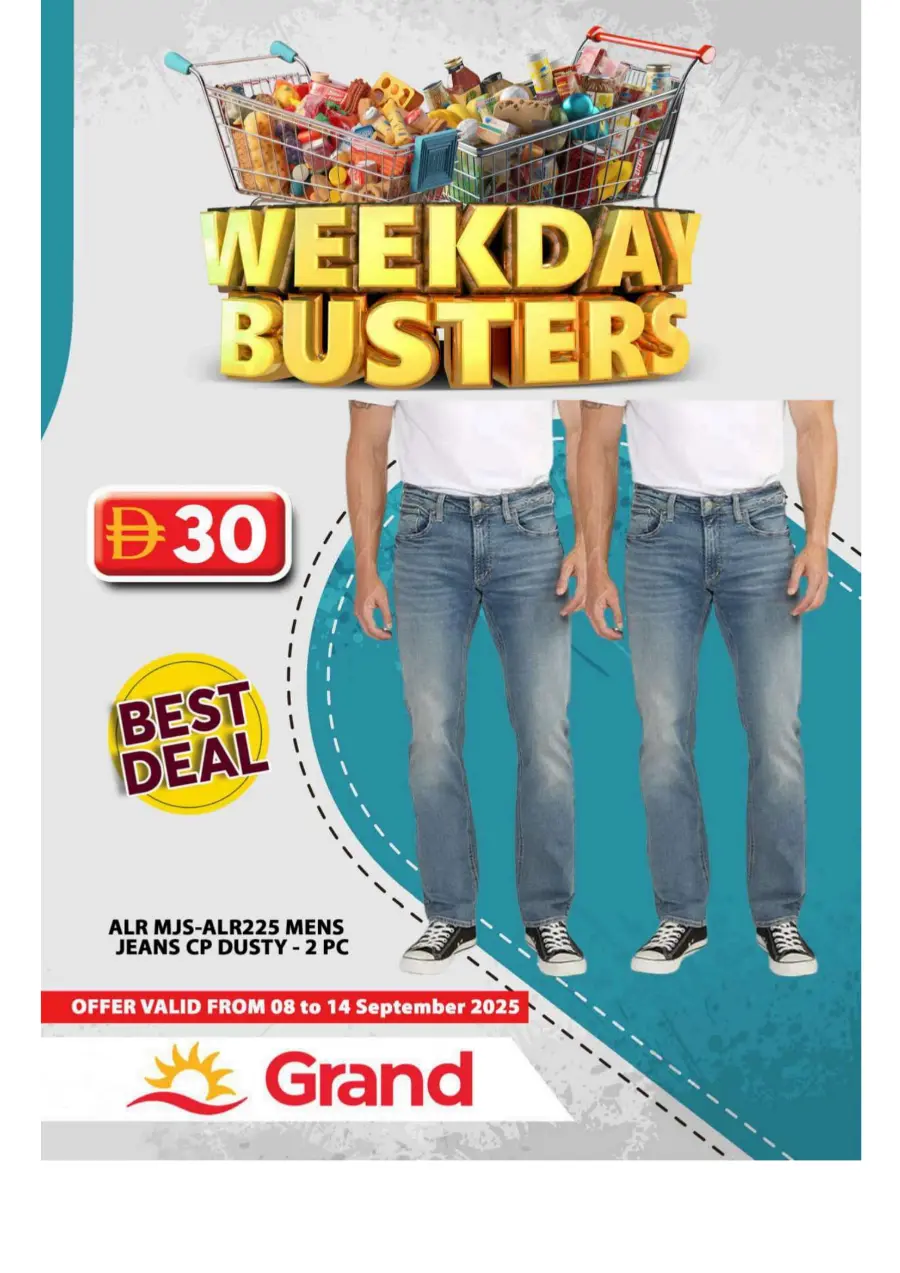 Weekday Busters In Grand Hypermarket Sharjah / Ajman