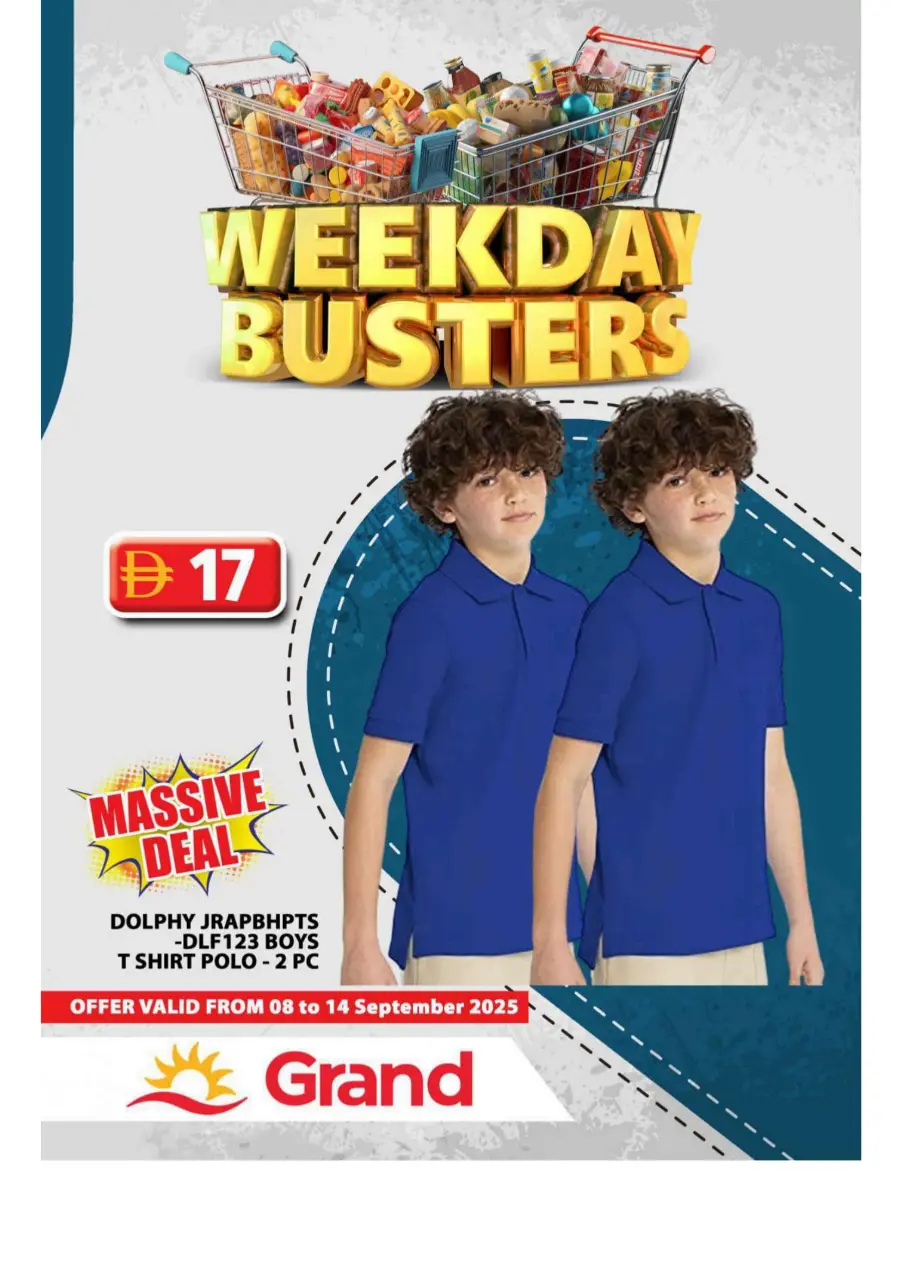 Weekday Busters In Grand Hypermarket Sharjah / Ajman