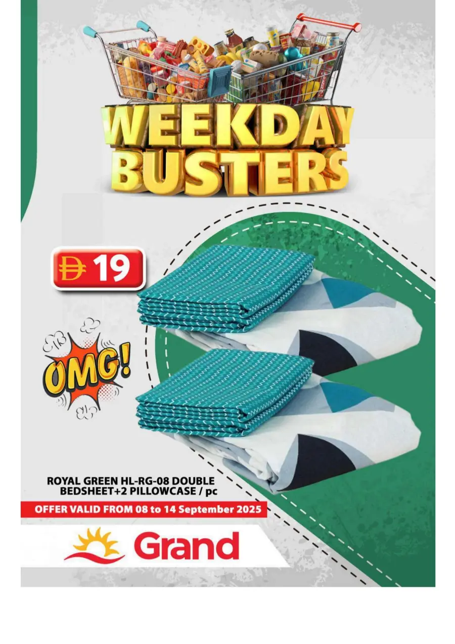 Weekday Busters In Grand Hypermarket Sharjah / Ajman