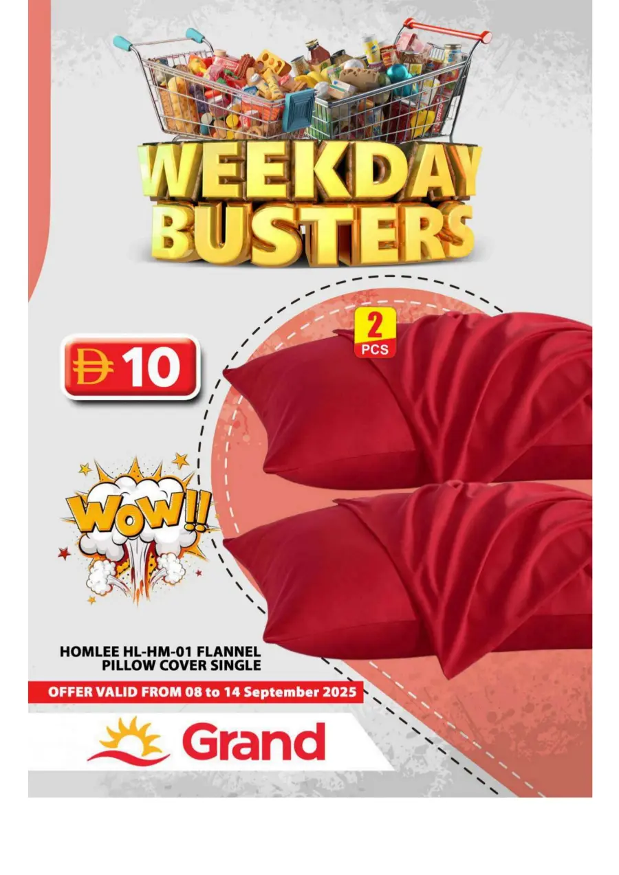 Weekday Busters In Grand Hypermarket Sharjah / Ajman