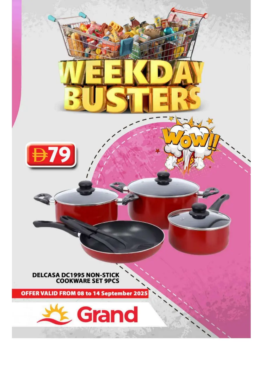 Weekday Busters In Grand Hypermarket Sharjah / Ajman