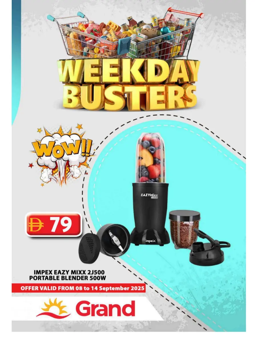 Weekday Busters In Grand Hypermarket Sharjah / Ajman