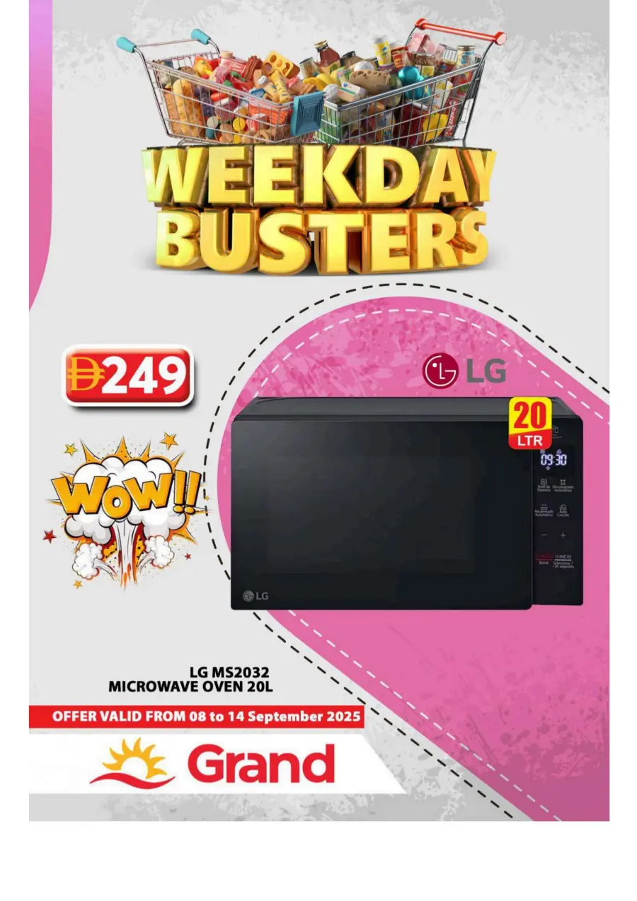 Weekday Busters In Grand Hypermarket Sharjah / Ajman