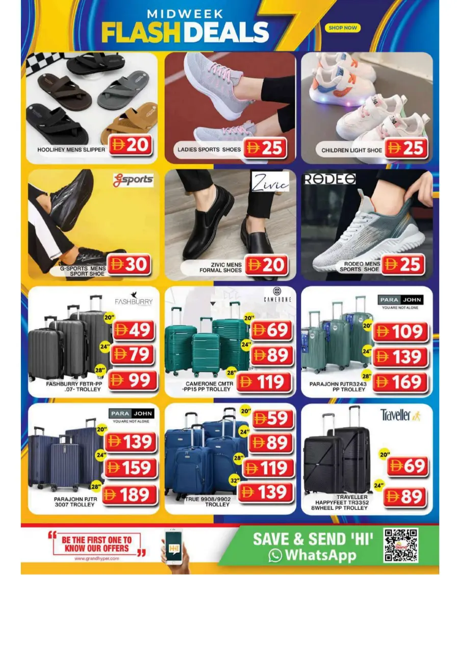 Midweek flash deals In Grand Hypermarket Dubai