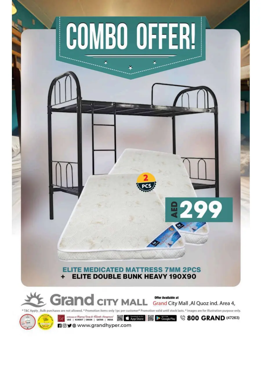 Midweek flash deals In Grand Hypermarket Dubai