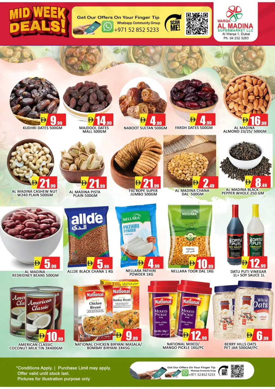 Midweek deals In Al Madina Hypermarket Dubai