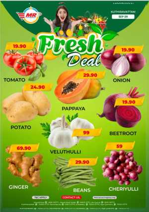 Fresh Deals In MR Hypermarket Calicut