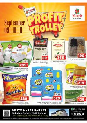 Profit Trolley Offer In Nesto Hypermarket Calicut