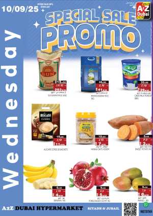 Special Sale Promo In A2Z Dubai Hypermarket Riyadh