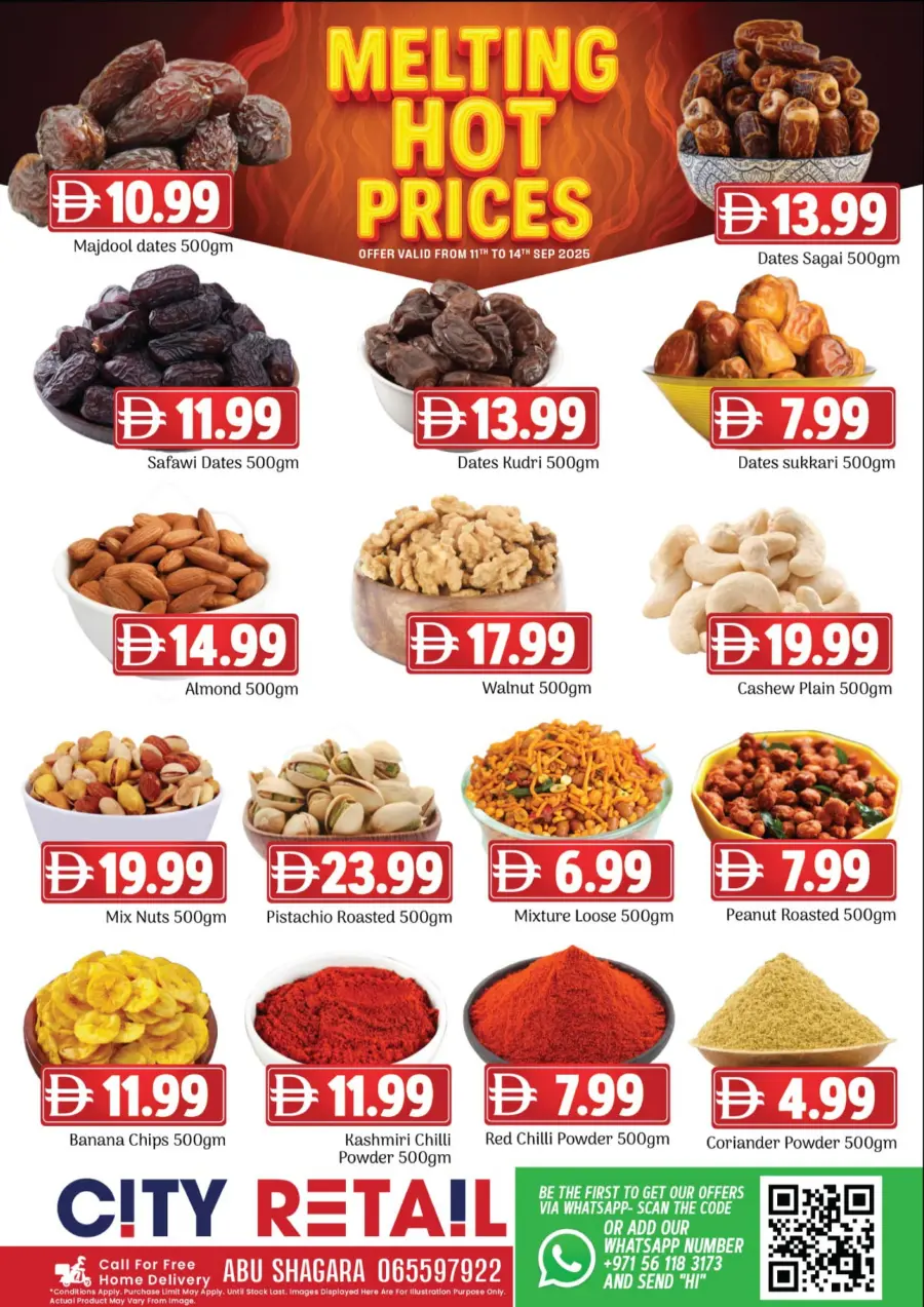 Melting hot prices In City Retail Sharjah / Ajman