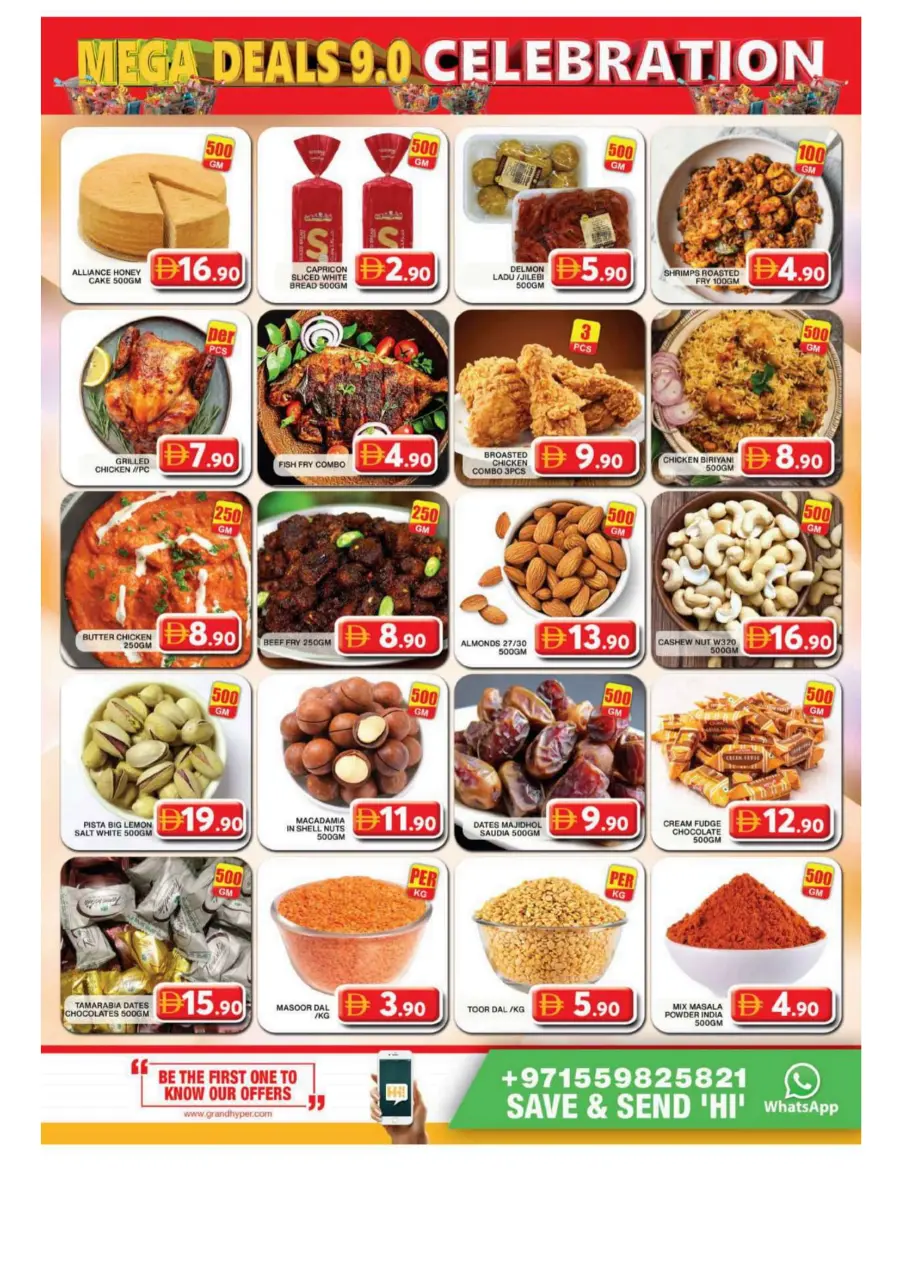 Mega deals celebration In Grand Hypermarket Dubai
