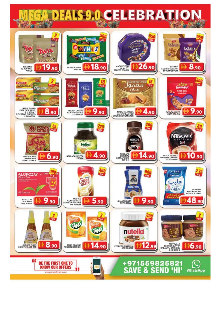 Mega deals celebration In Grand Hypermarket Dubai