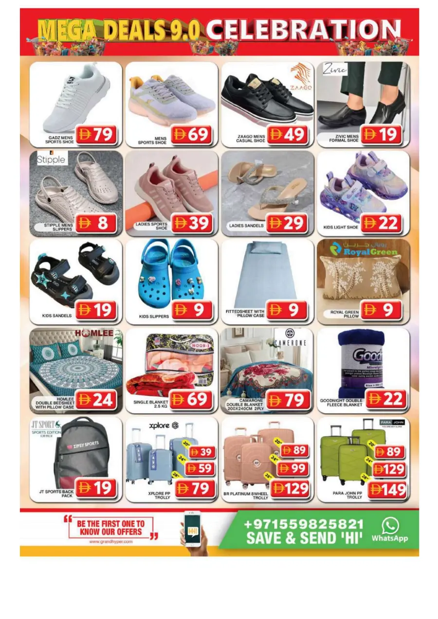 Mega deals celebration In Grand Hypermarket Dubai