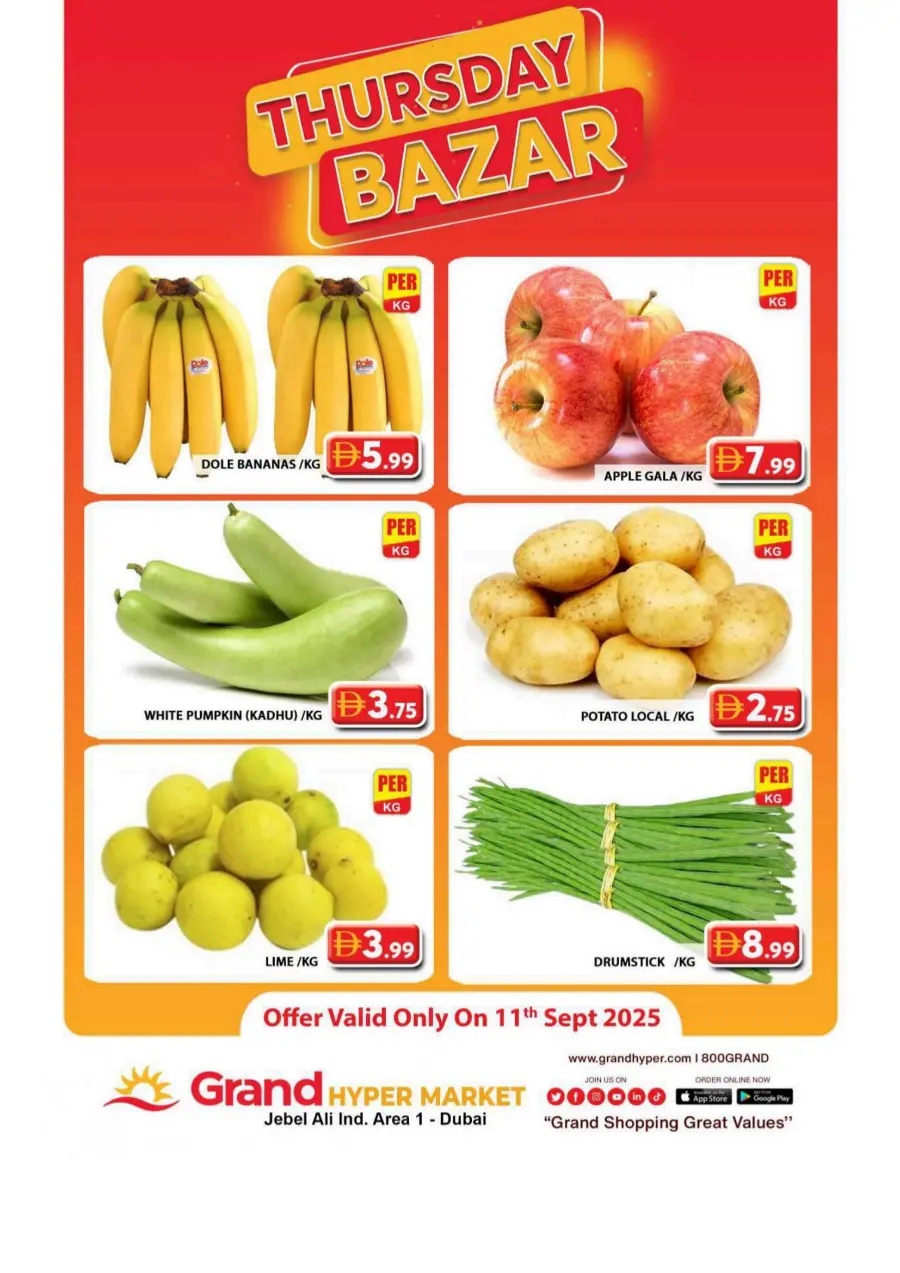 Thursday Bazar In Grand Hypermarket Dubai