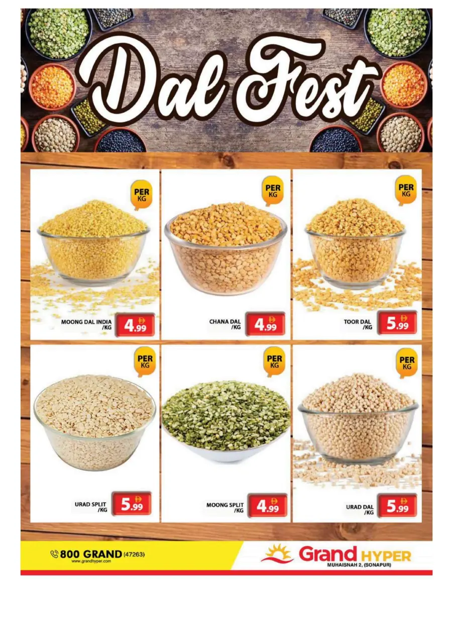 Mega deals celebration In Grand Hypermarket Dubai