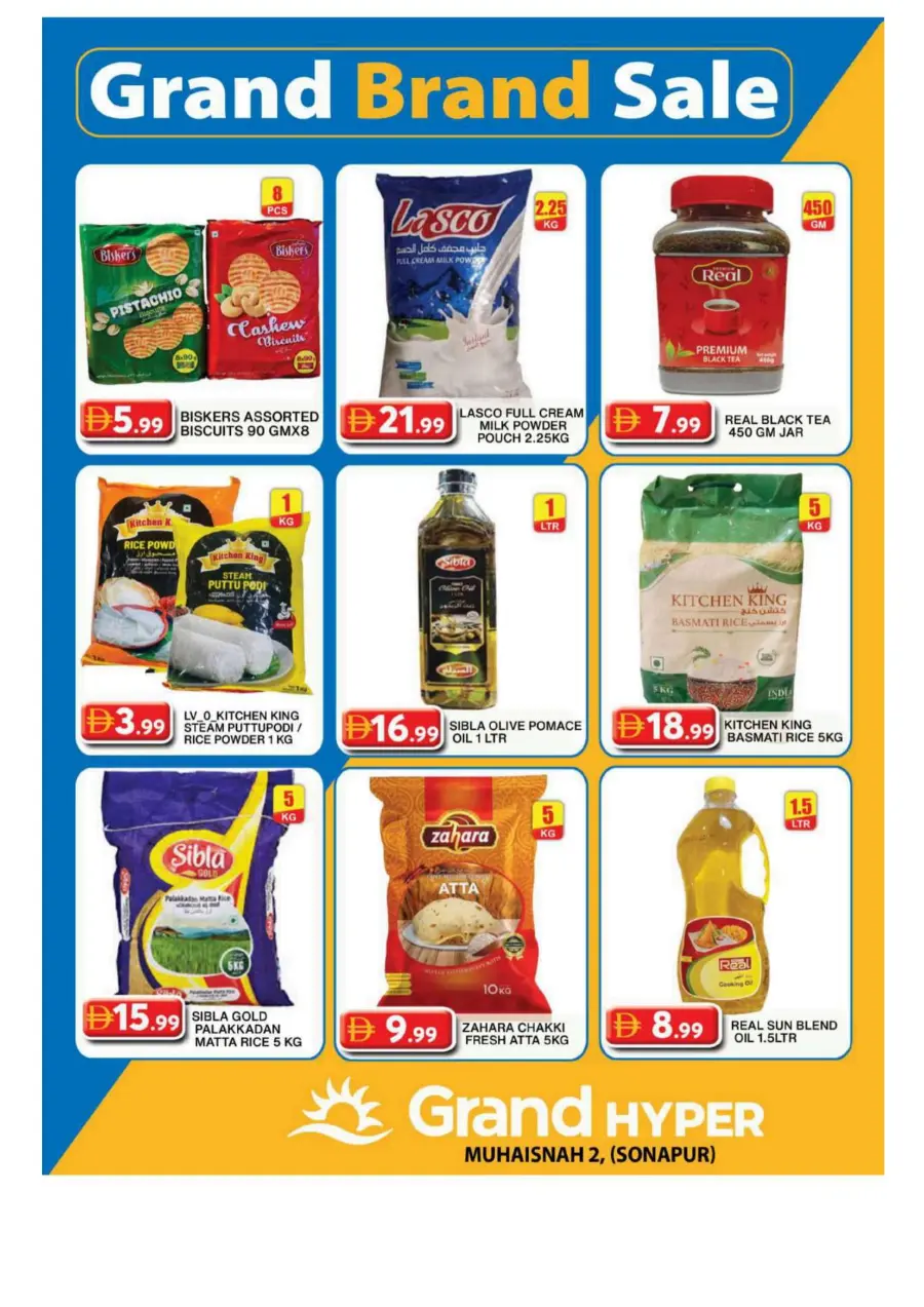 Mega deals celebration In Grand Hypermarket Dubai