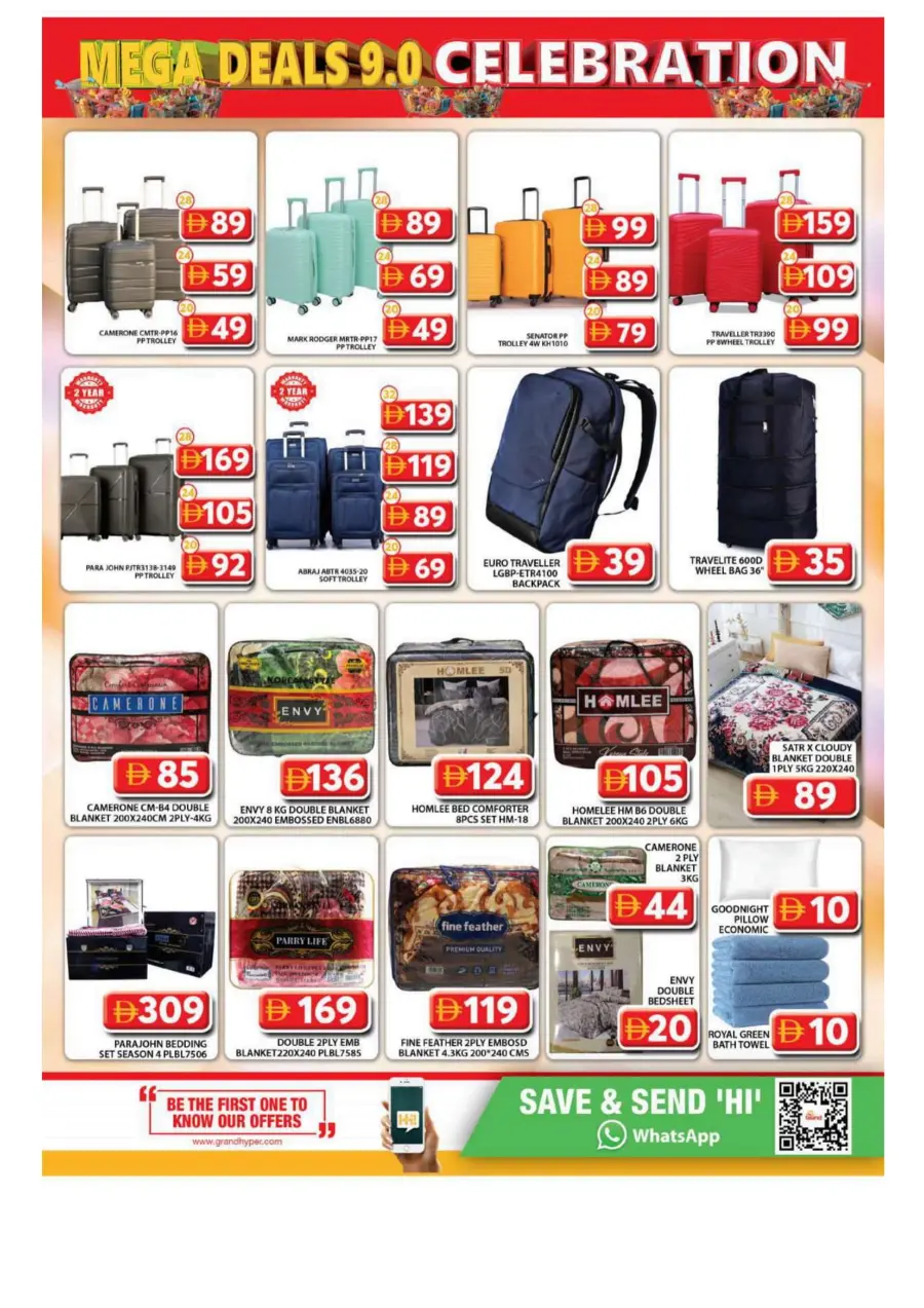 Mega deals celebration In Grand Hypermarket Dubai