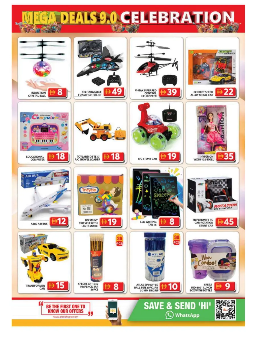 Mega deals celebration In Grand Hypermarket Dubai