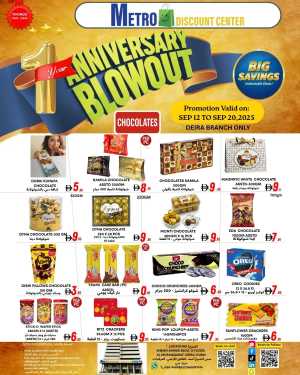 Anniversary belowout In Metro Discount Center Dubai