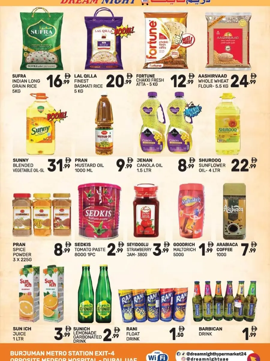 Big Sale In Dream Night Hypermarket Dubai