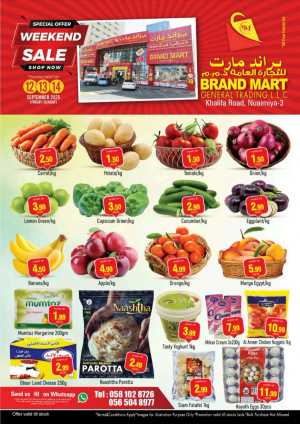 Weekend Sale In Brand Mart Sharjah / Ajman