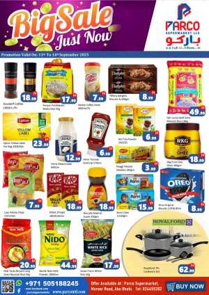 Big Sale In PARCO Hypermarket Abu Dhabi