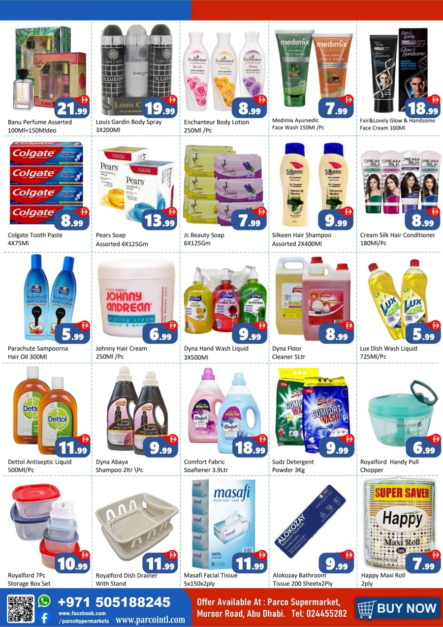 Big Sale In PARCO Hypermarket Abu Dhabi